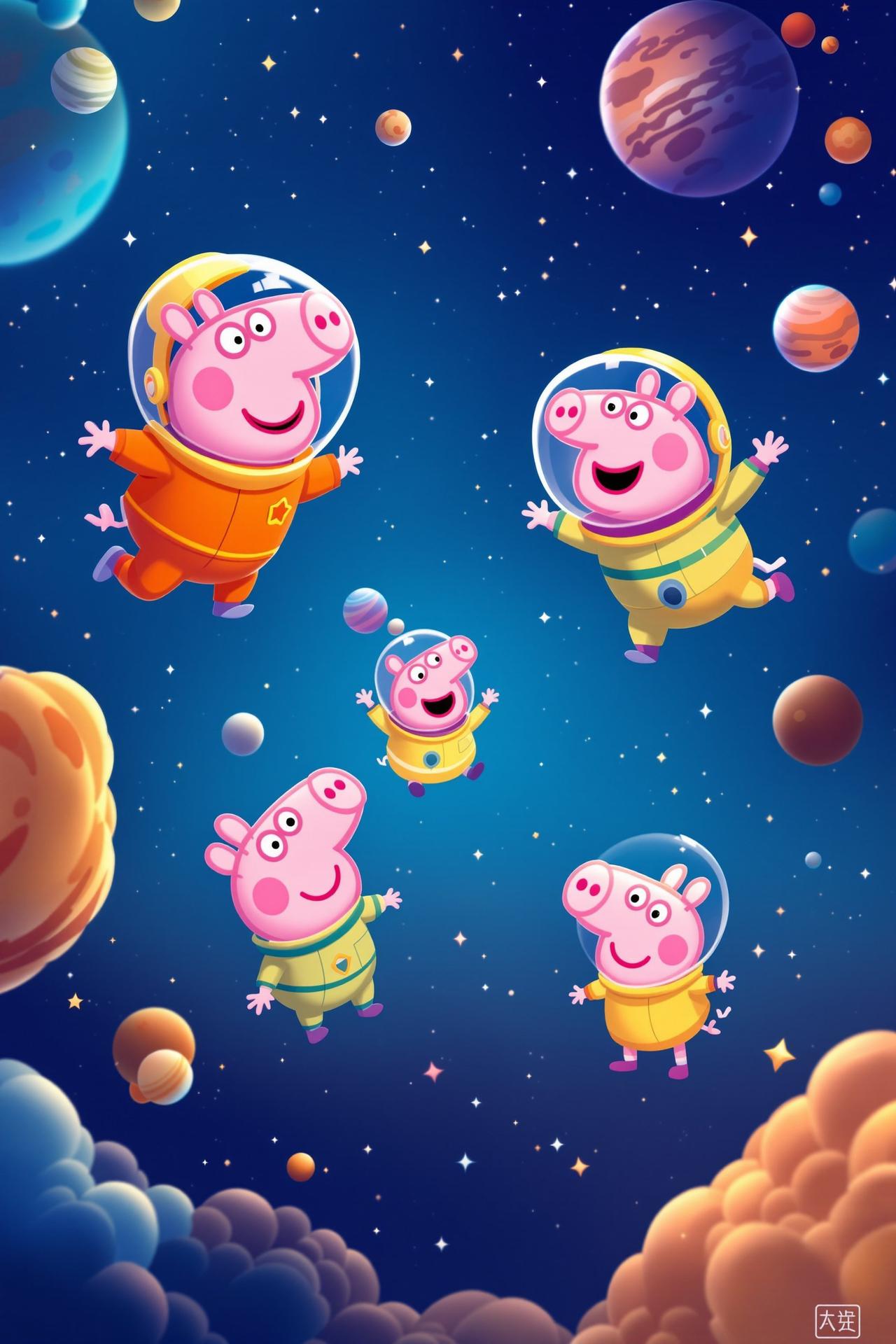 小猪佩奇之宇宙探险 - 七八影视动画乐园